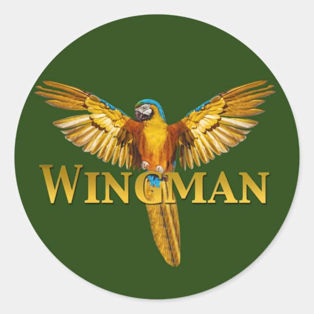 Adesivo Parrot Wingman (Frente)