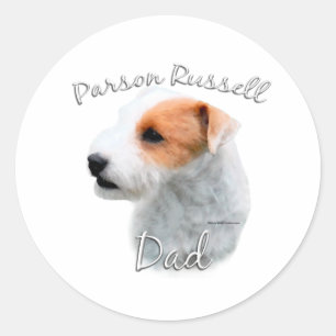 Adesivo Parson Russell Terrier Pai 2