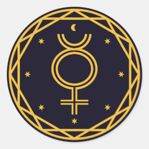 Adesivo Parte Celestial Occulta do Mercúrio