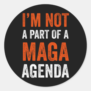 Adesivo Parte De Uma Agenda De Maga