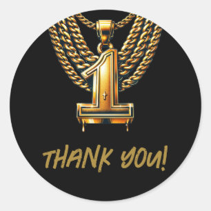 Adesivo Parte do primeiro aniversario de Drives da Cadeia 