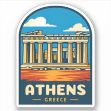 Partenon da Grécia de Atenas de Viagens vintage Re