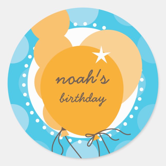 Adesivo PARTES INDIVIDUAIS: balões 2 (Frente)