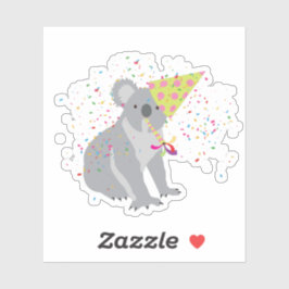 Adesivo Partida Koala - Animais com festa