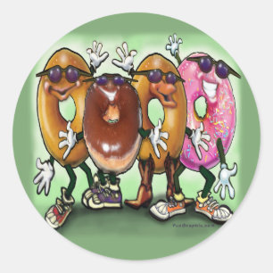 Adesivo Partido da rosquinha