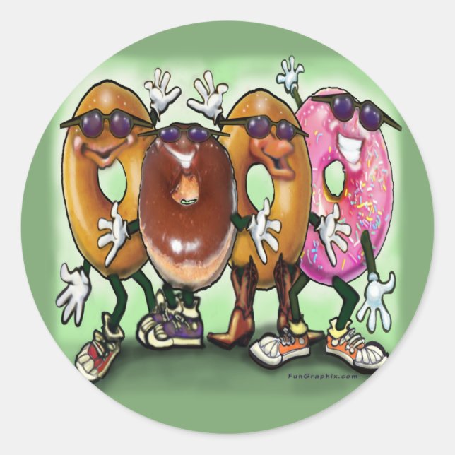 Adesivo Partido da rosquinha (Frente)