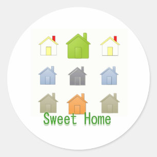 Adesivo Partido de aquecimento da casa de SweetHome