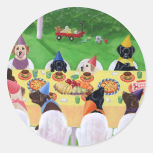 Adesivo Partido de Labrador