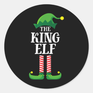Adesivo Partido de Natal do Grupo Familiar King Elf Matchi
