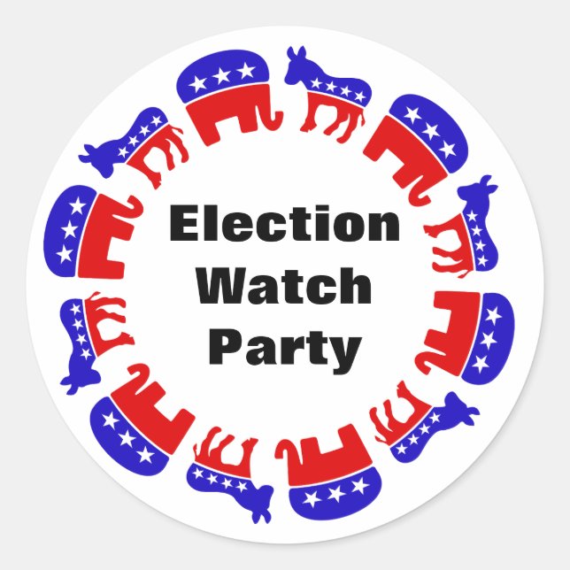 Adesivo Partido de Observação Eleitoral (Frente)