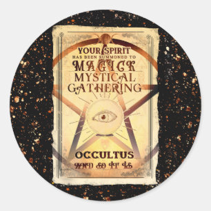 Adesivo Partido de recolhimento Mystical do olho do caixa