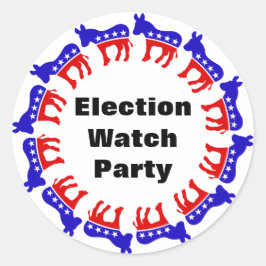 Adesivo Partido Democrata do Observatório Eleitoral