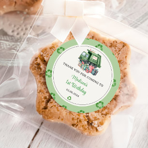 Adesivo Partido do primeiro aniversario de Lixo