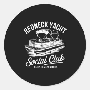 Adesivo Partido Do Yacht Social Club Redneck Em Movimento 