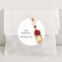 Adesivo Partido Elegante dos Cocktail Holiday