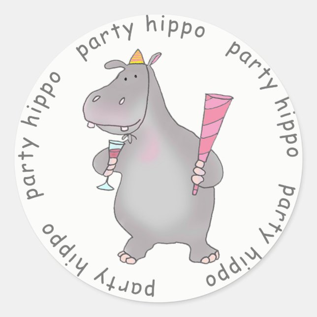 Adesivo Partido Hippo (Frente)