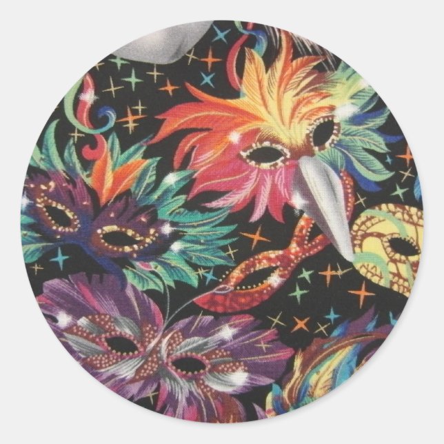 Adesivo Partido Mardi Gras (Frente)