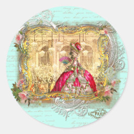 Adesivo Partido Marie Antoinette em Versailles Stickers Ta