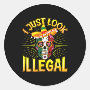 Adesivo Partido Mexicano Cinco de Mayo Eu Apenas Pareço Il