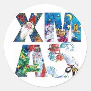 ADESIVO PARTIDO MUSICAL DO XMAS DO PAPAI NOEL/SERENADE DO