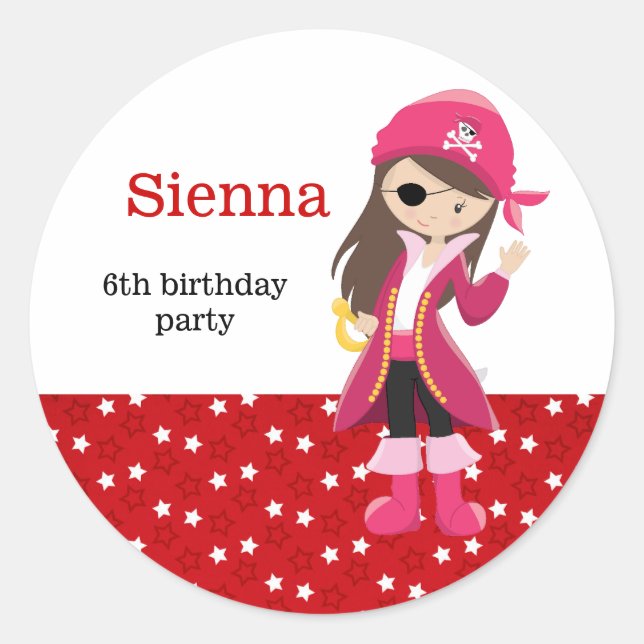 Adesivo Partido Pirata (Frente)