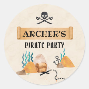 Adesivo Partido Pirata favorece autocolantes, Pirate