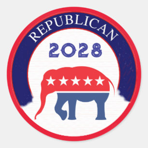 Adesivo Partido Republicano 2028
