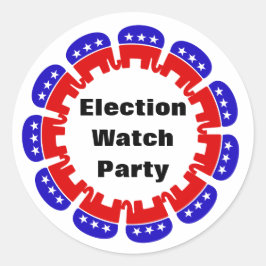 Adesivo Partido Republicano do Observatório Eleitoral