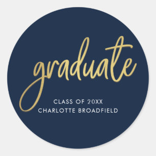 Adesivo Partido Script Graduation 2025