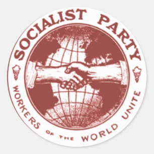 Adesivo Partido Socialista da América
