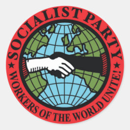 ADESIVO PARTIDO SOCIALISTA EUA