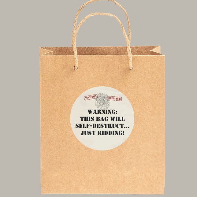 Adesivo Partido Top Secret Spy Mission Kids (Criador carregado)