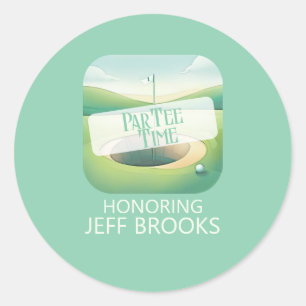 Adesivo Partido Verde do Tema Golf