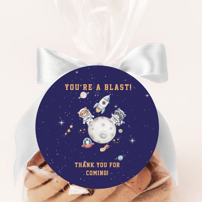 Adesivo Parto de animais da floresta do espaço exterior bo (Criador carregado)