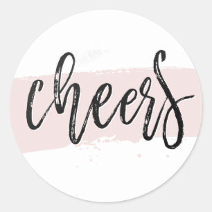 Adesivo PARTY o tipo rotulado mão rosa do roteiro dos