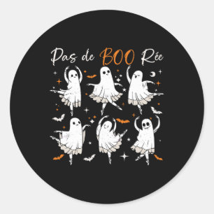 Adesivo Pas De Boo-rée Funny Balé Fantasma Dança Professor