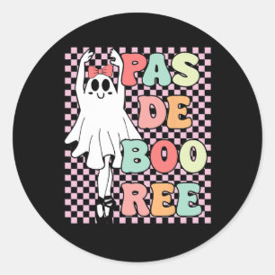 Adesivo Pas De Boo-ree Funny Vintage Estilo Retroativo 70s