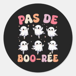 Adesivo Pas De Boo-rée Spooky Halloween Dança de Balé Fant