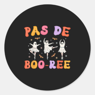 Adesivo Pas De Boorée Ghost Balé Dançando Halloween