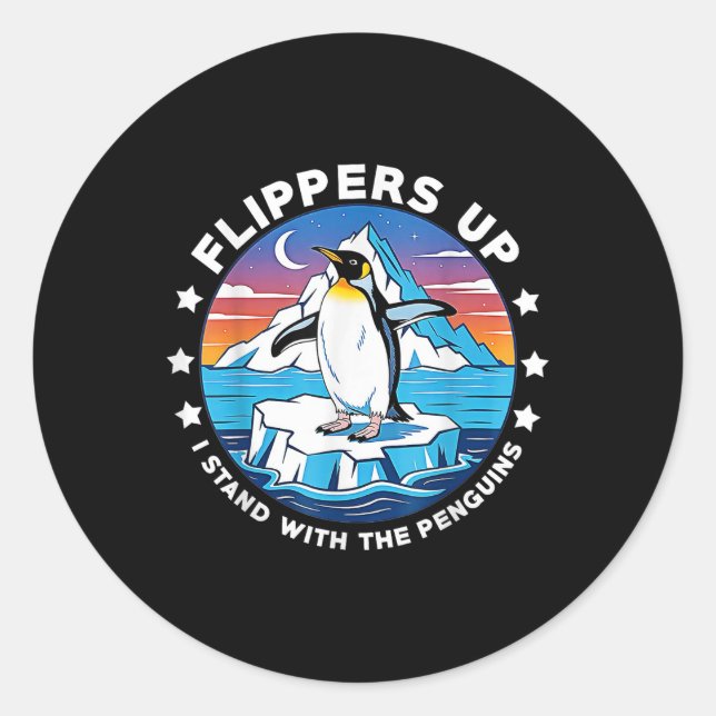 Adesivo Pás Para Cima Eu Pego Pinguins (Frente)