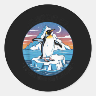 Adesivo Pás Para Cima Eu Pego Pinguins