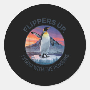 Adesivo Pás Para Cima Eu Pego Pinguins