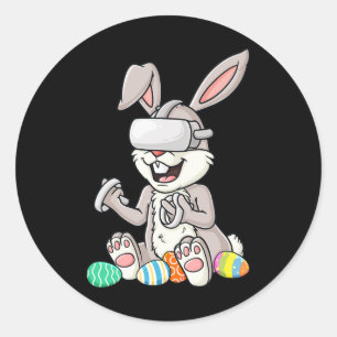 Adesivo Páscoa Bunny Gamer Ovos Diversos Jogo Toddler Boys