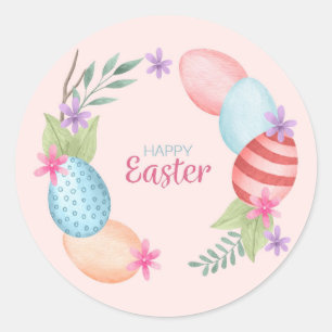 Adesivo Páscoa Classic Round Sticker