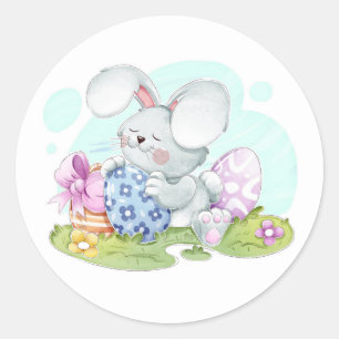 Adesivo Páscoa Classic Round Sticker
