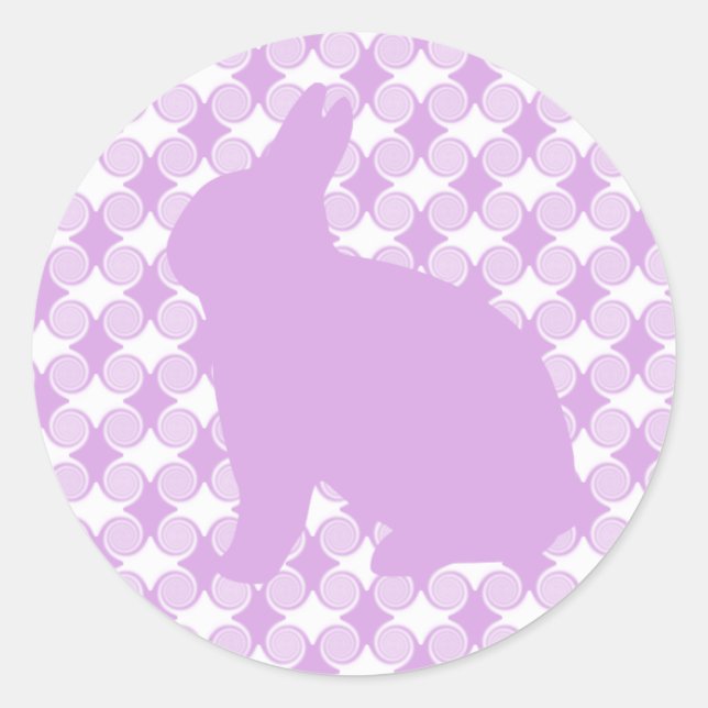 Adesivo Páscoa Coalhada de Sujinhos, Lavanda (Frente)