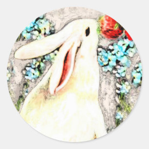Adesivo Páscoa Coelho Coelho Pintado
