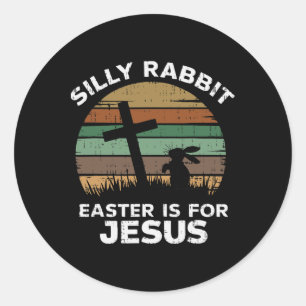 Adesivo Páscoa De Coelho Do Bobo Do Dia Da páscoa É Para J