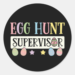 Adesivo Páscoa Engraçada da Família Engraçada de Superviso