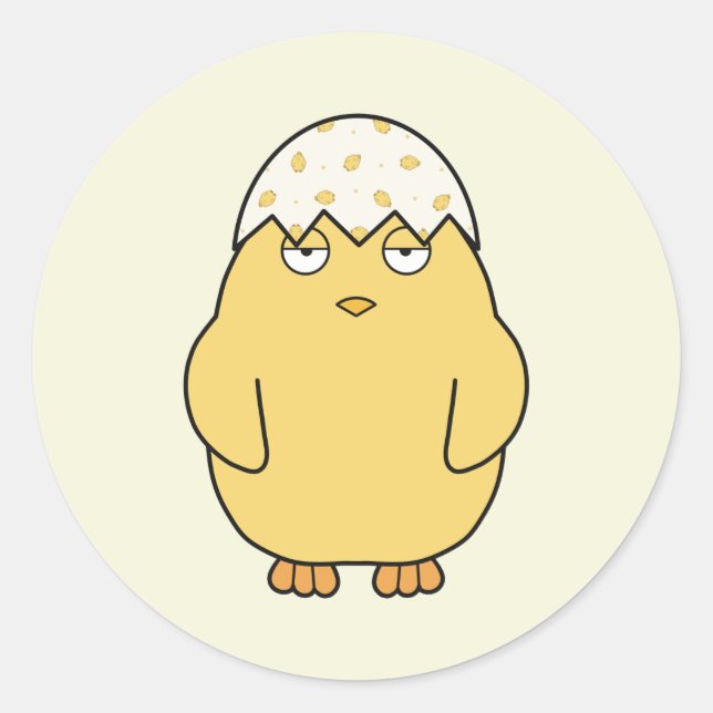 Adesivo Páscoa Mee Pintinho 2 (Frente)